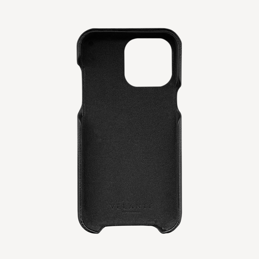 iPhone 14 Pro Phone Case, Calf Leather