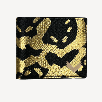 Classic Wallet, Python Leather