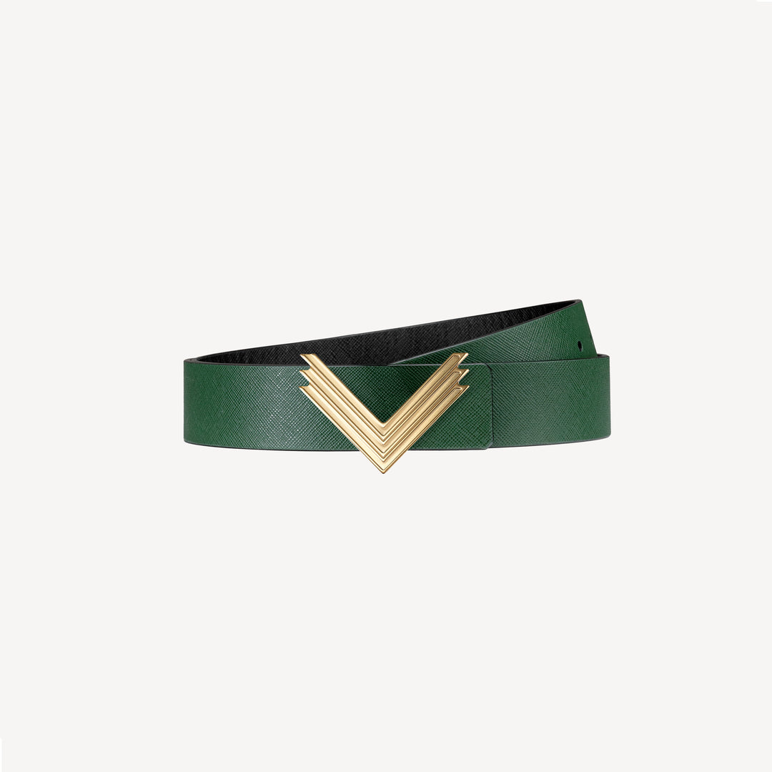 35mm Belt, Saffiano Leather